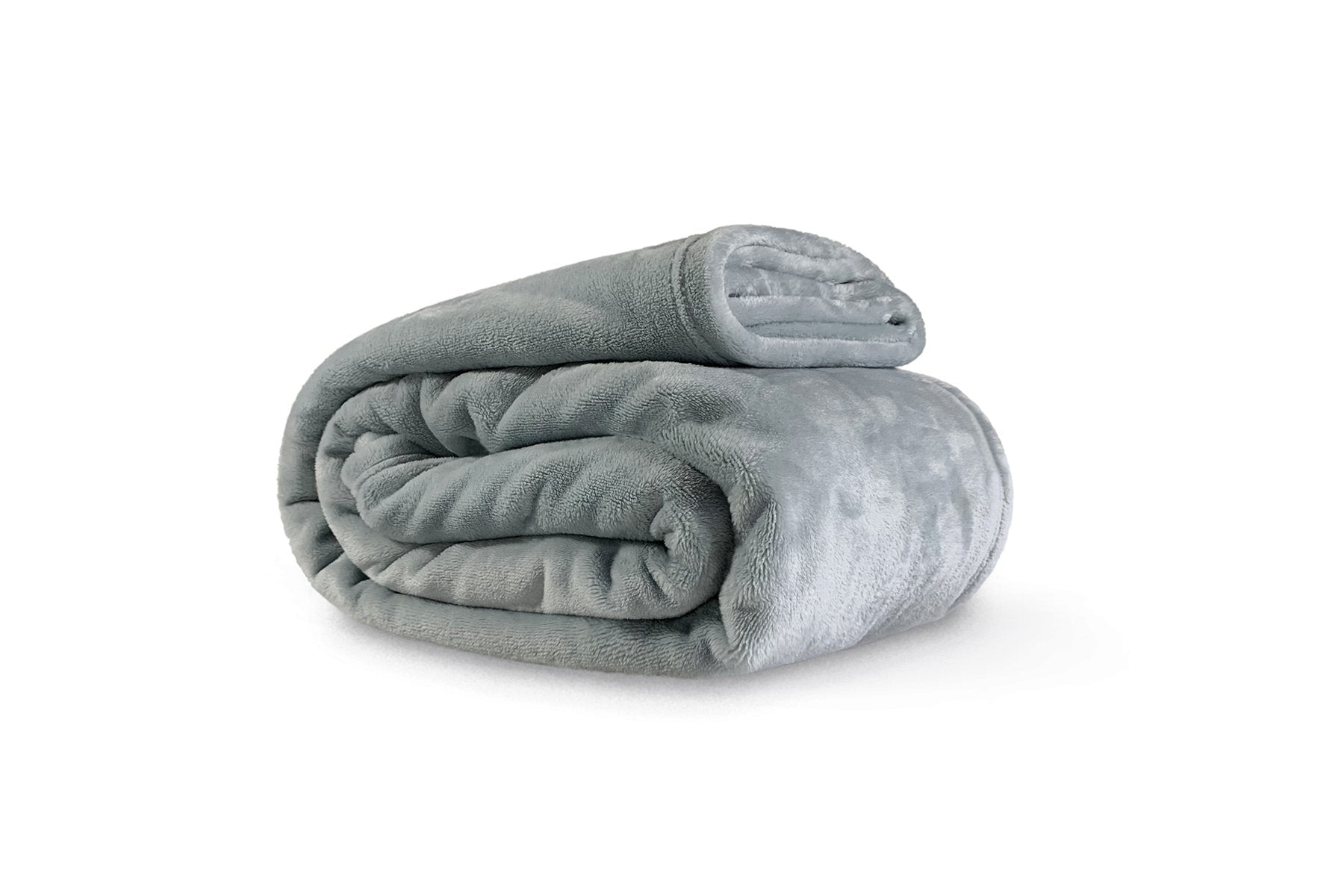Plaid gris polaire