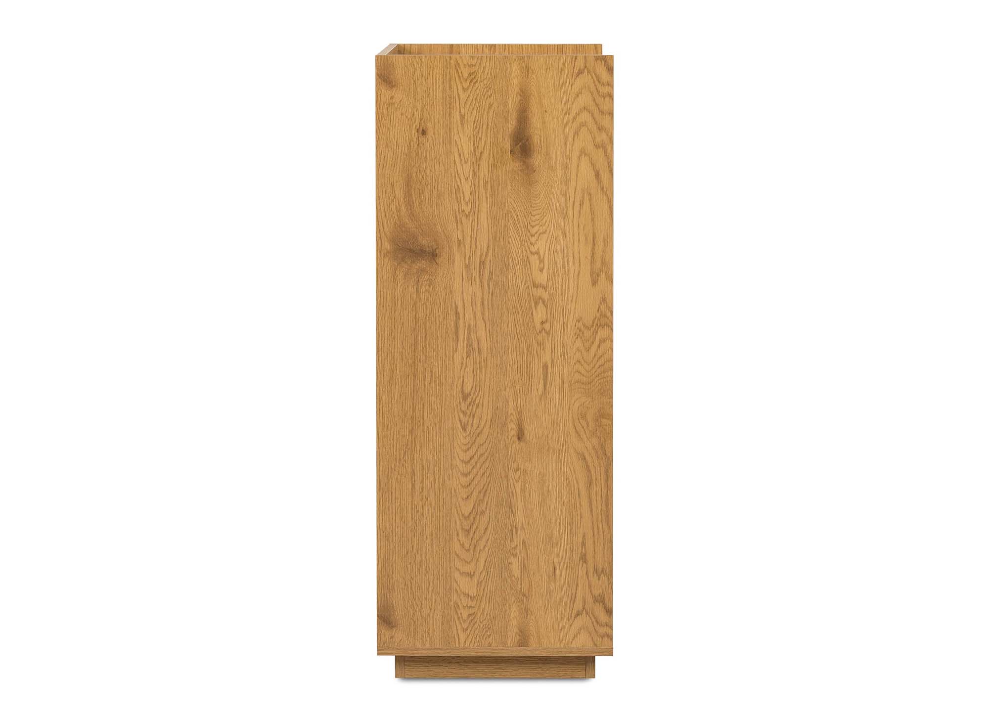 Commode 5 tiroirs en bois couleur chêne SACHA