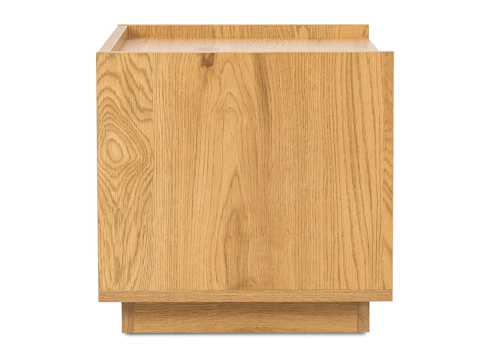Table de chevet 2 tiroirs en bois couleur chêne SACHA