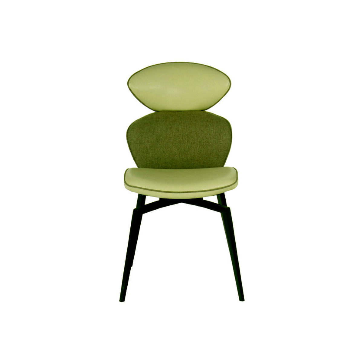 Chaise verte CALISSON