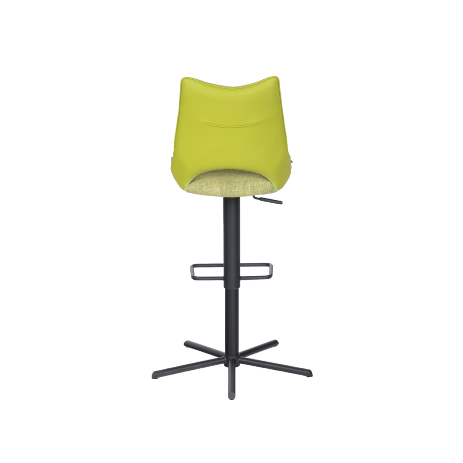 Tabouret de bar vert FURTIF