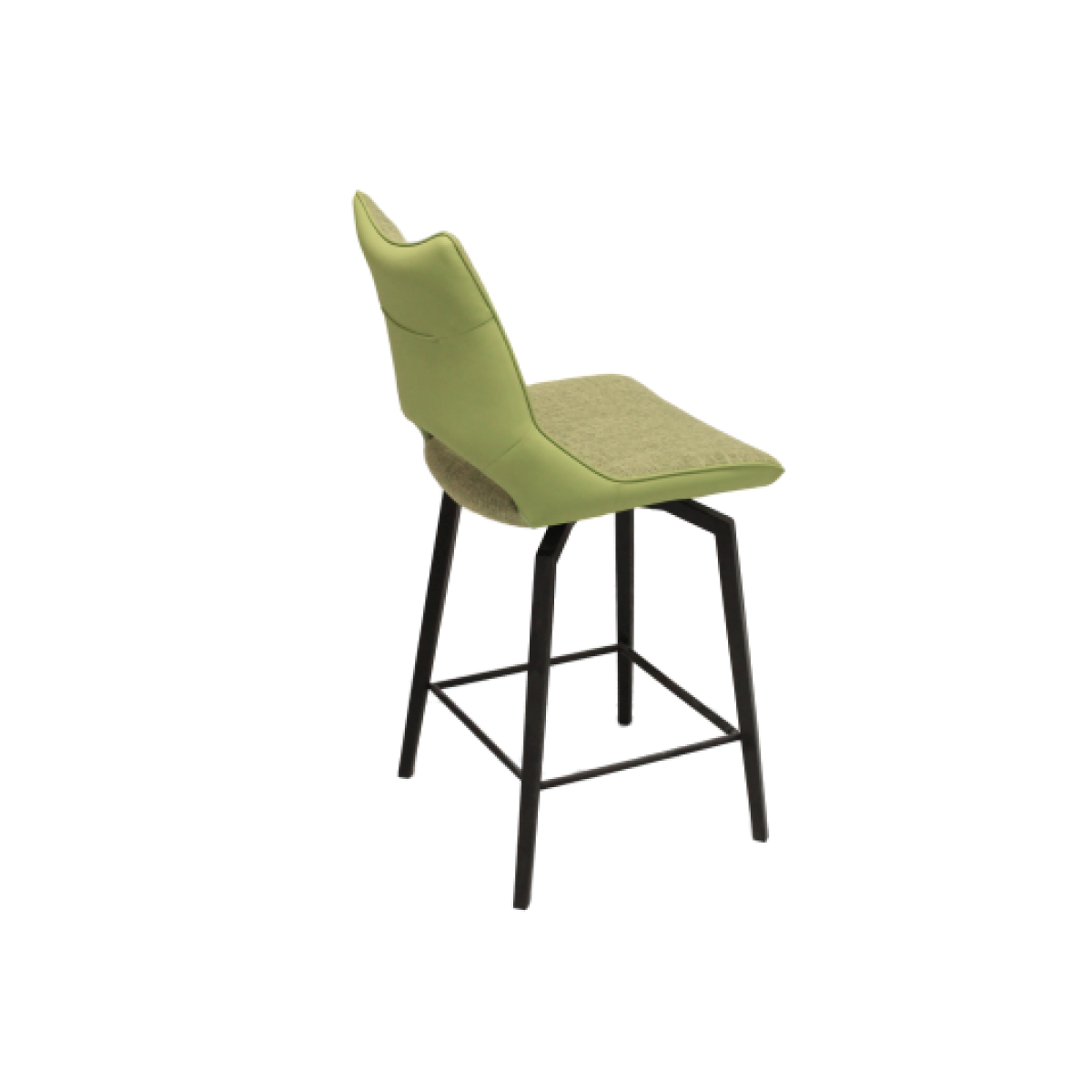 Tabouret de bar vert FURTIF