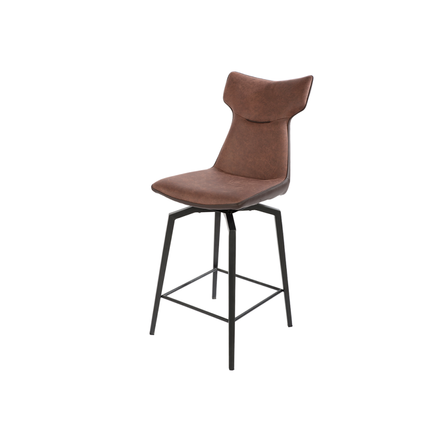 Tabouret de bar marron TAMPICO