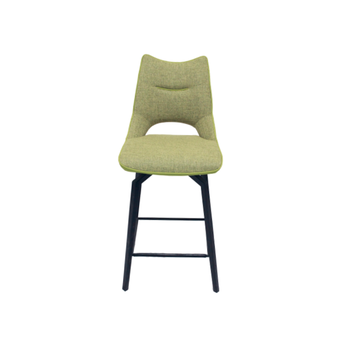 Tabouret de bar vert FURTIF