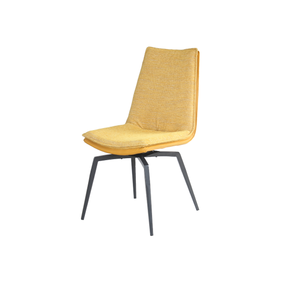 Chaise jaune MELODY