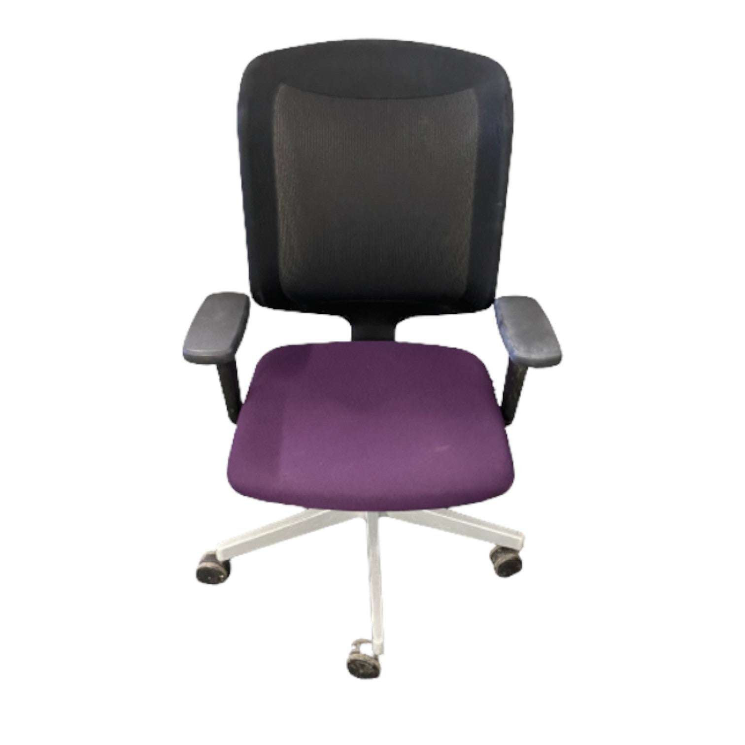 Fauteuil de bureau noir et violet