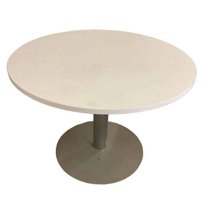 Table ronde blanche de qualité professionnelle de 100cm