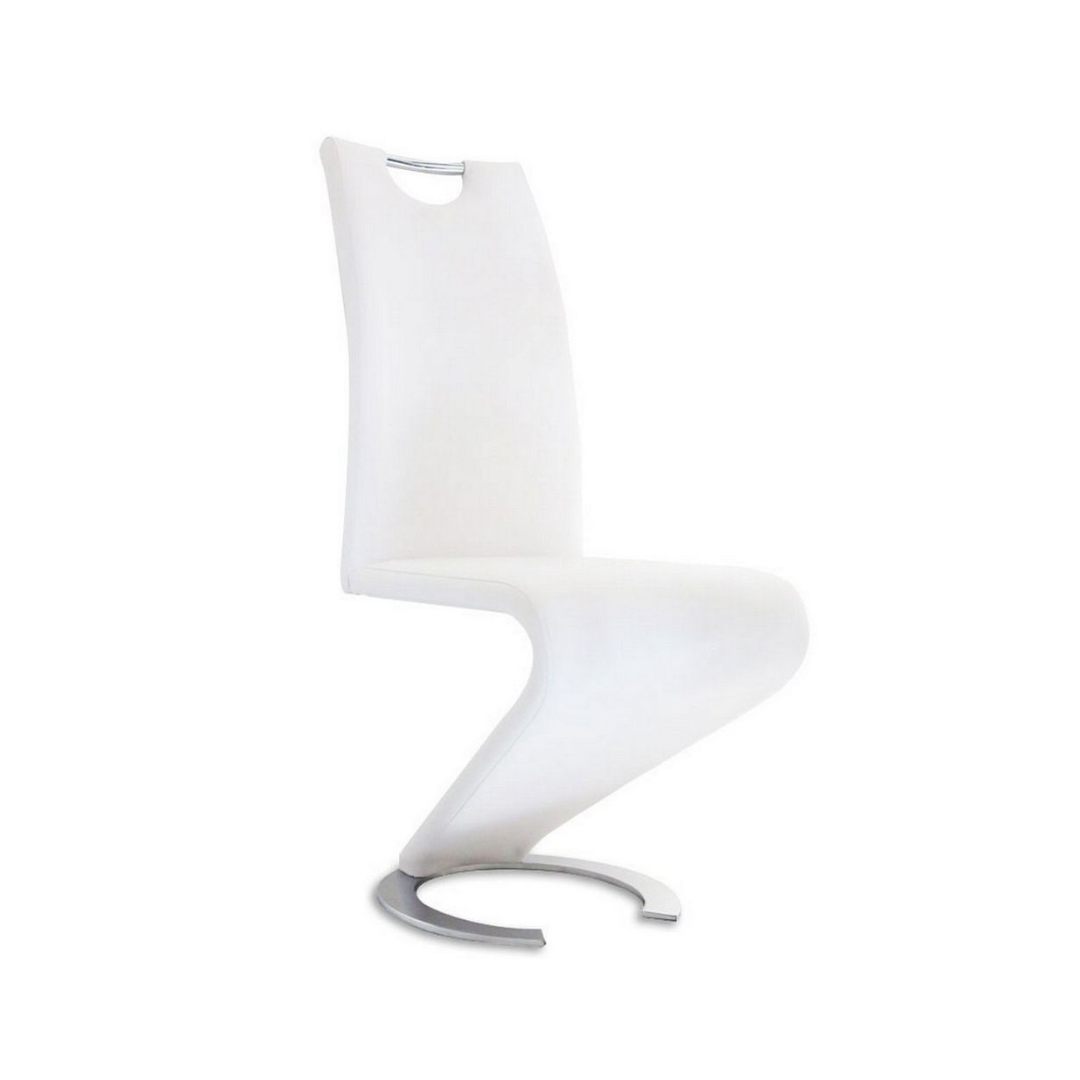 Chaise blanche Design HUGO