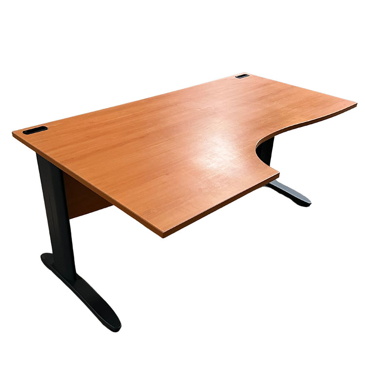 Ensemble bureau d'angle avec caisson