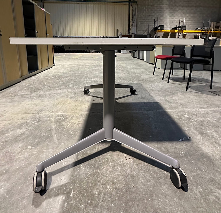 Lot de 2 tables basculantes à roulettes Werndl