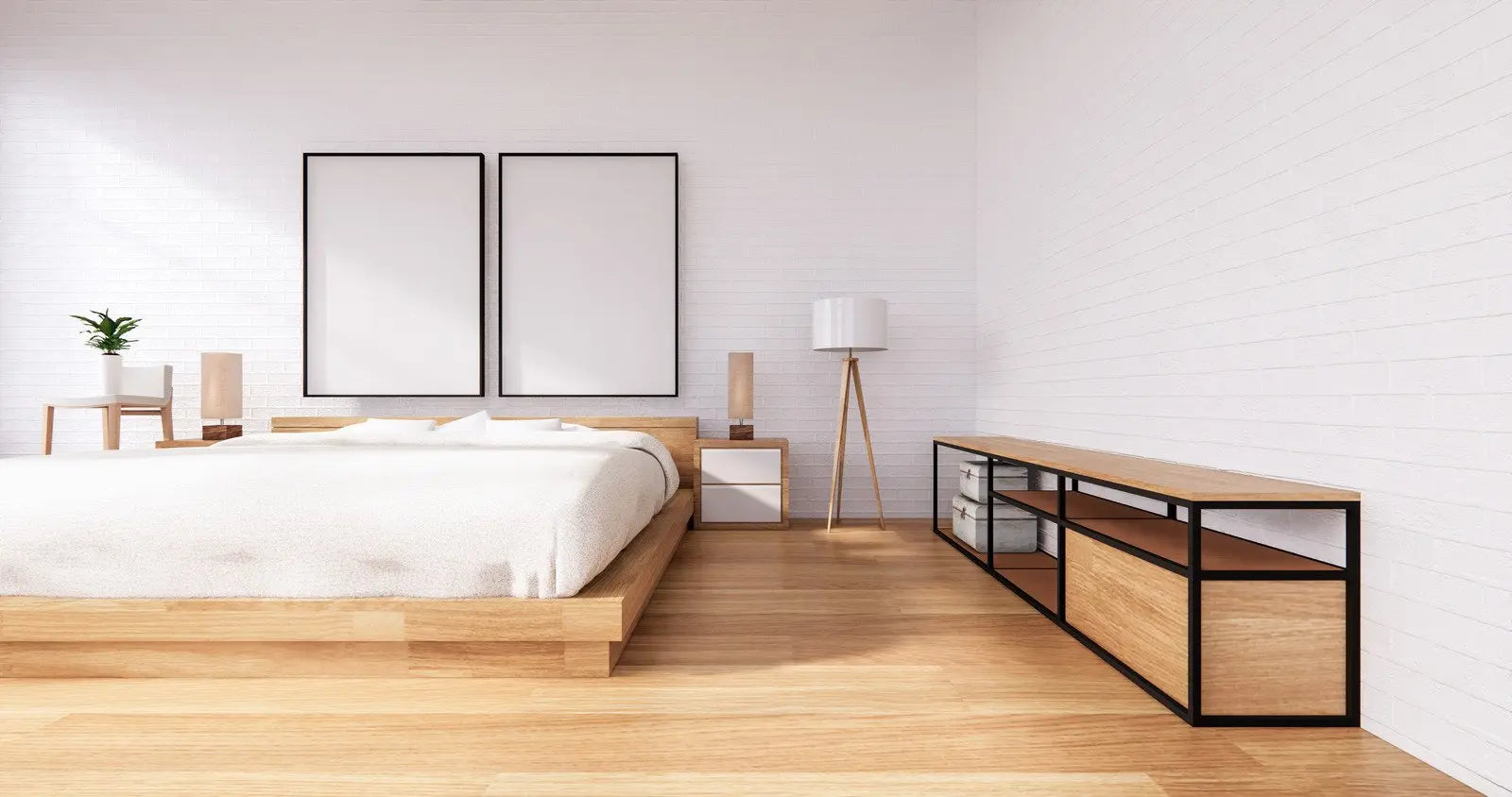 Nos conseils pour décorer votre chambre de style minimaliste
