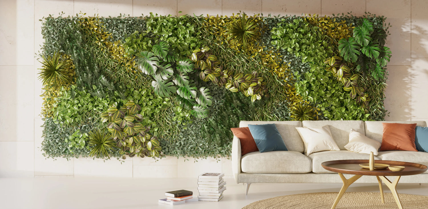 Le mur végétalisé dans la décoration d'intérieur