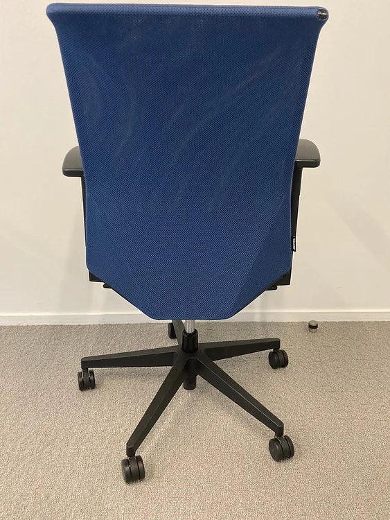 Fauteuil de bureau bleu