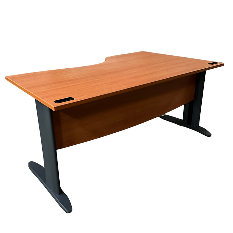 Ensemble bureau d'angle avec caisson