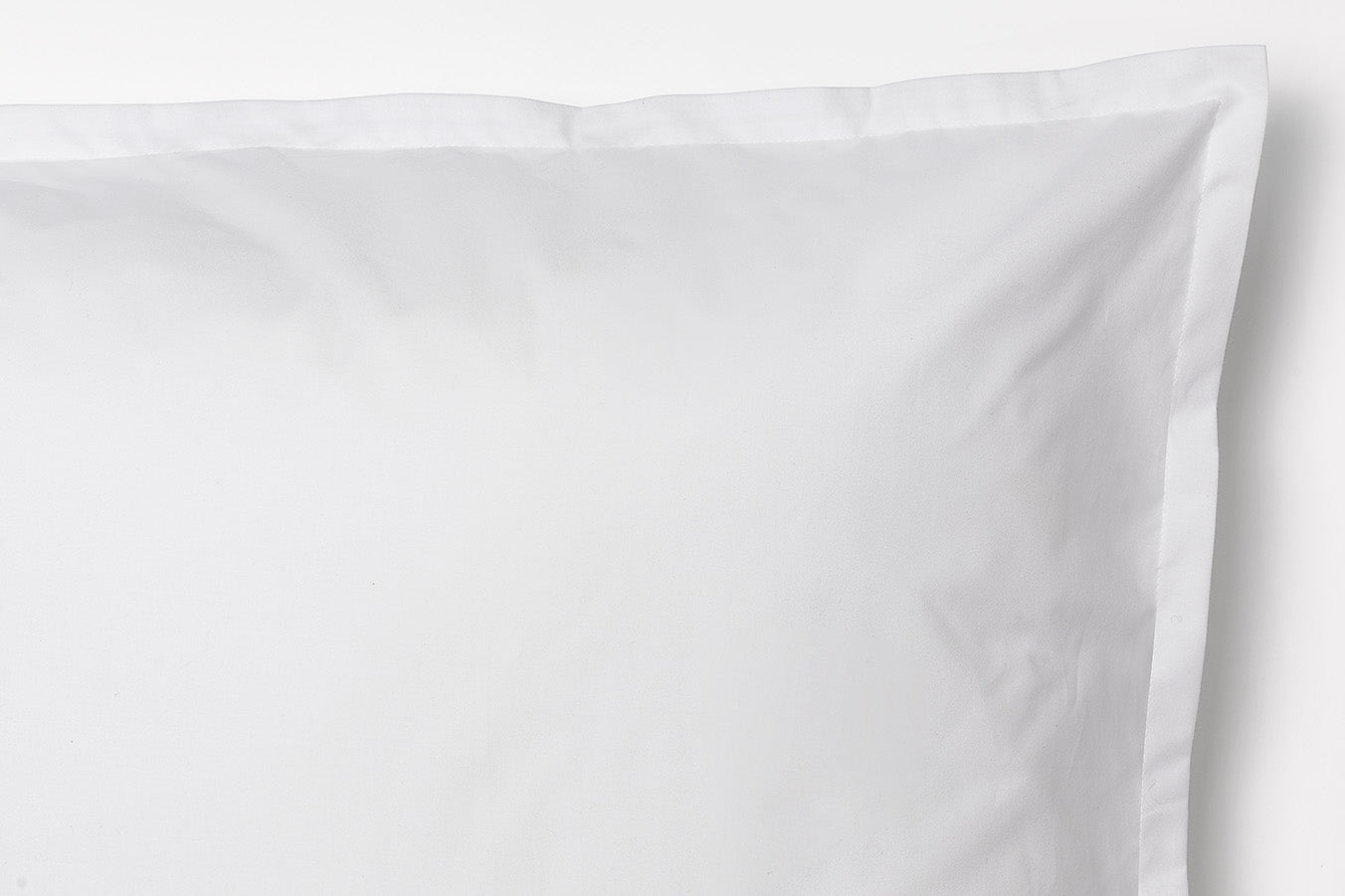 Taie d'oreiller x2 percale de coton